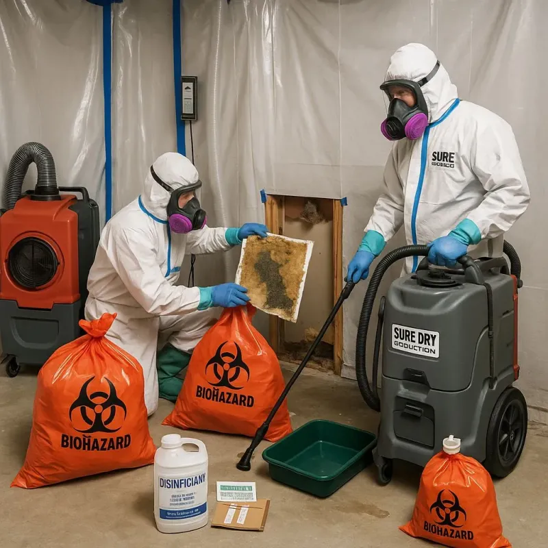 Contaminated Water Handling Protocols process in Dalton, OH
